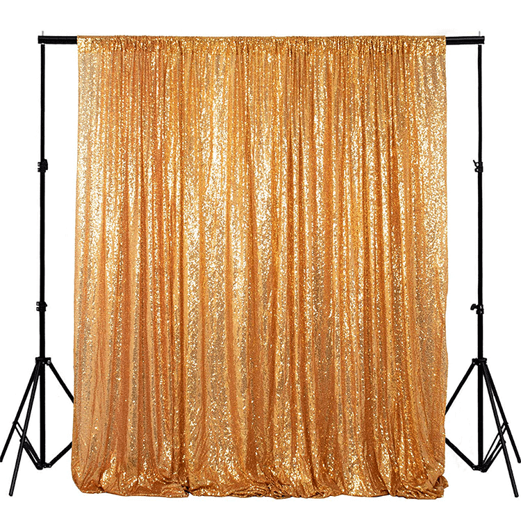 Gold Sequin Photo Booth Backdrop