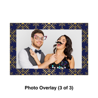 Gift Wrap Photo Booth Theme- overlay 3
