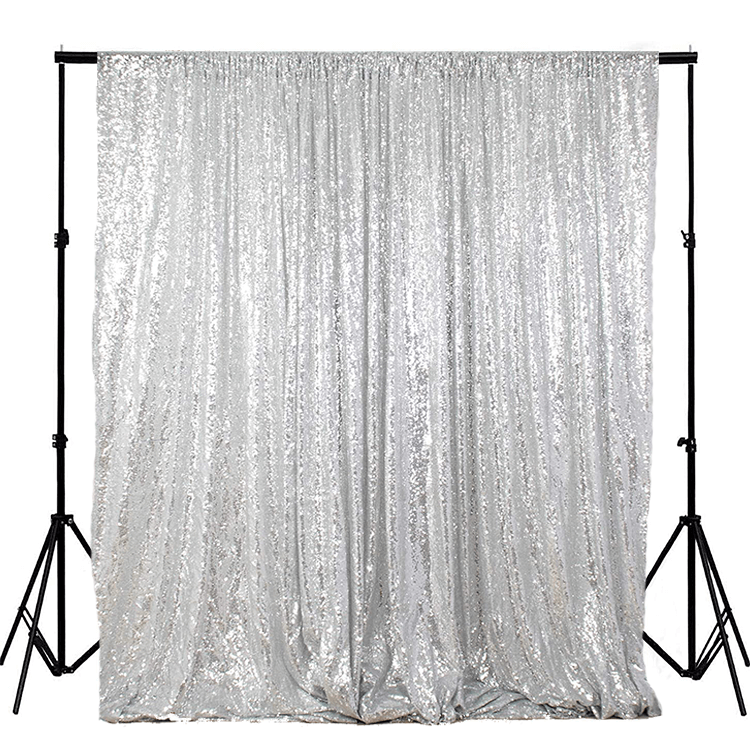 Silver Photo Booth Backdrop
