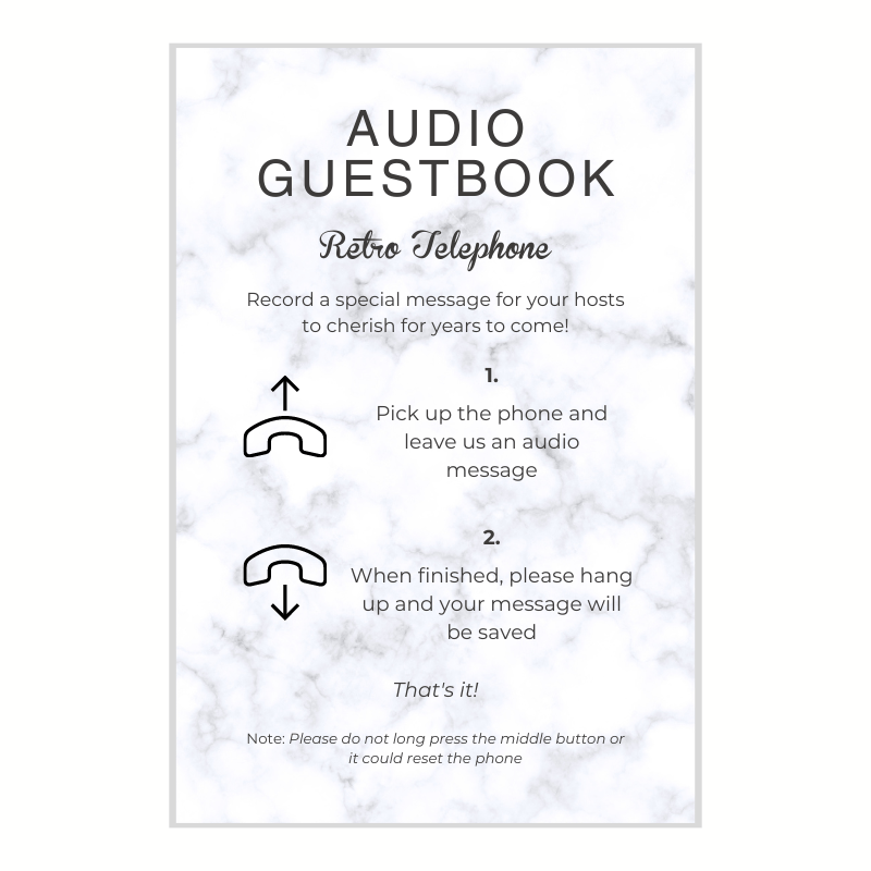 Audio Guestbook - Pixilated