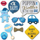 Baby Shower Boy Photo Booth Props - Pixilated