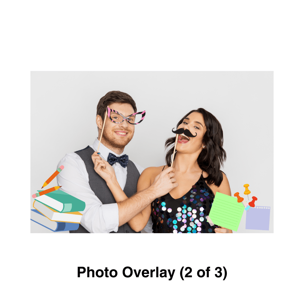 Back to School Photo Booth Theme - Pixilated