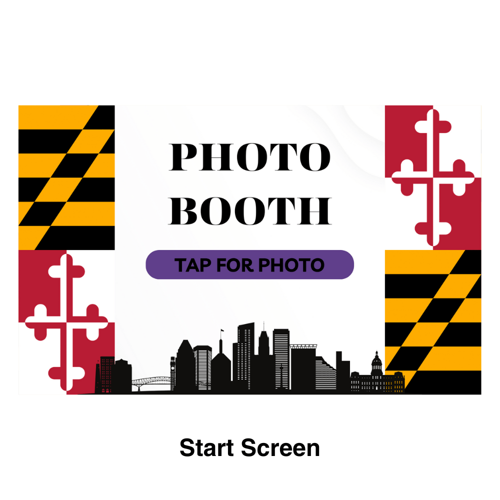 Baltimore Photo Booth Theme - Pixilated