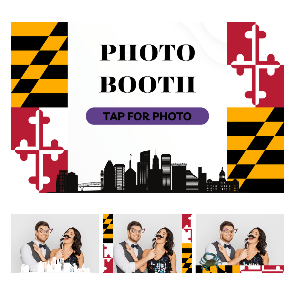 Baltimore Photo Booth Theme - Pixilated