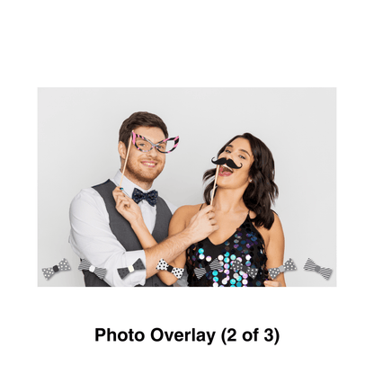 Bowtie Photo Booth Theme - Pixilated