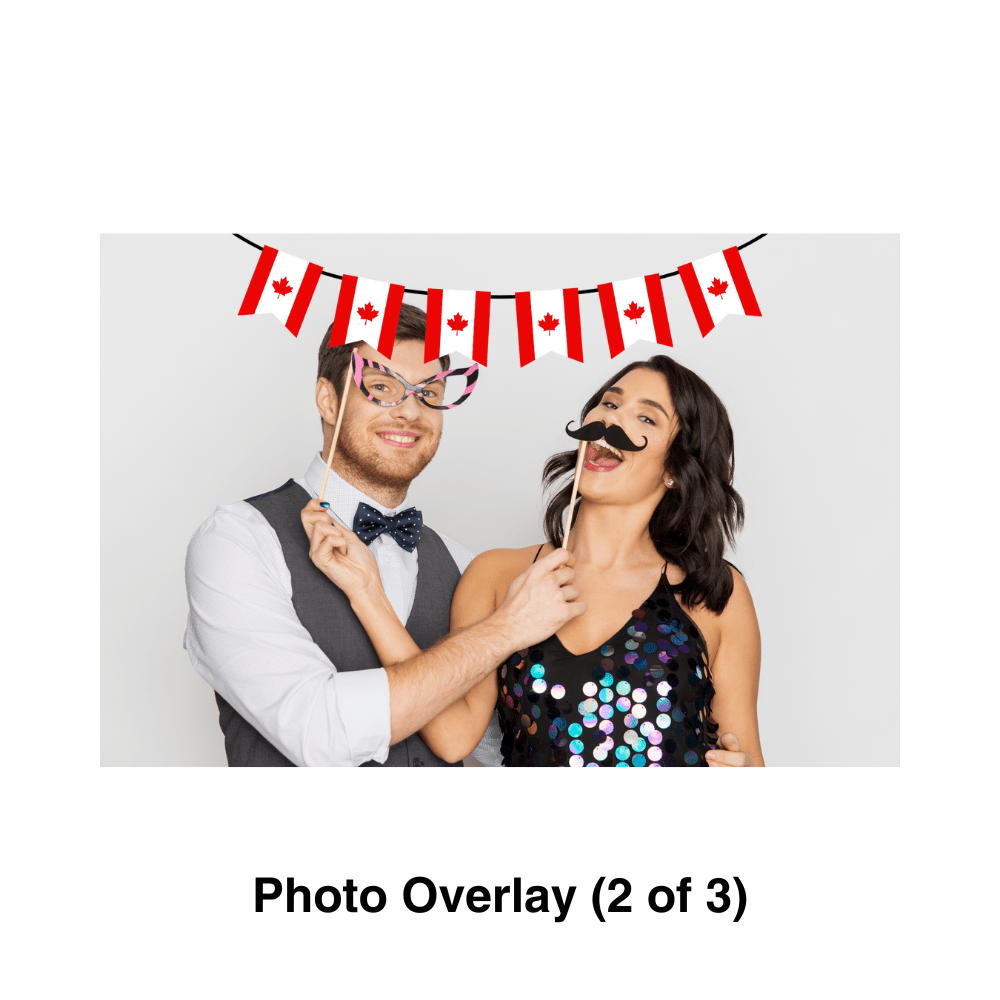 Canada Photo Booth Theme - Pixilated
