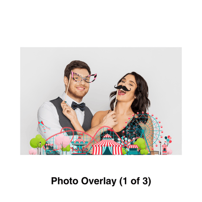 Carnival Photo Booth Theme - Pixilated