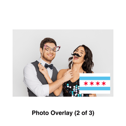 Chicago Photo Booth Theme - Pixilated