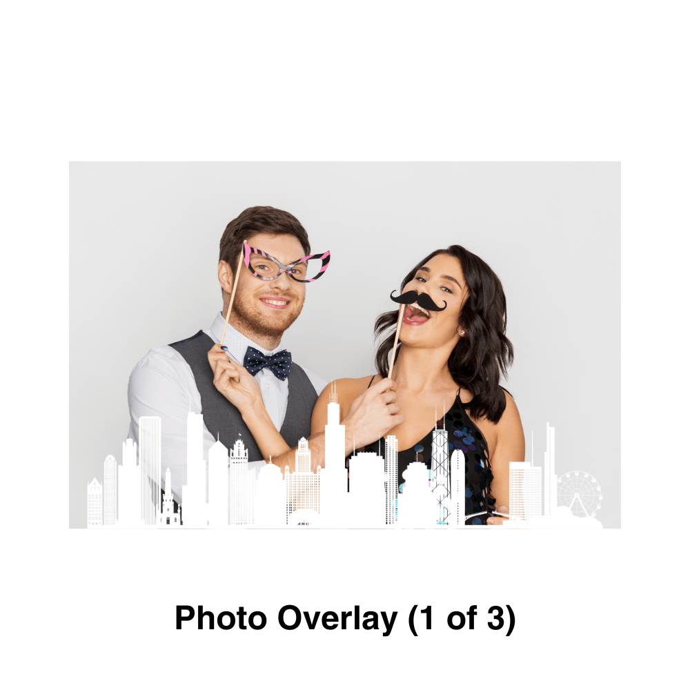 Chicago Photo Booth Theme - Pixilated
