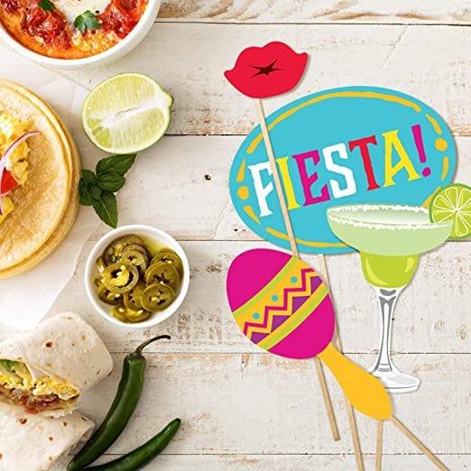 Cinco de Mayo Photo Booth Props - Pixilated