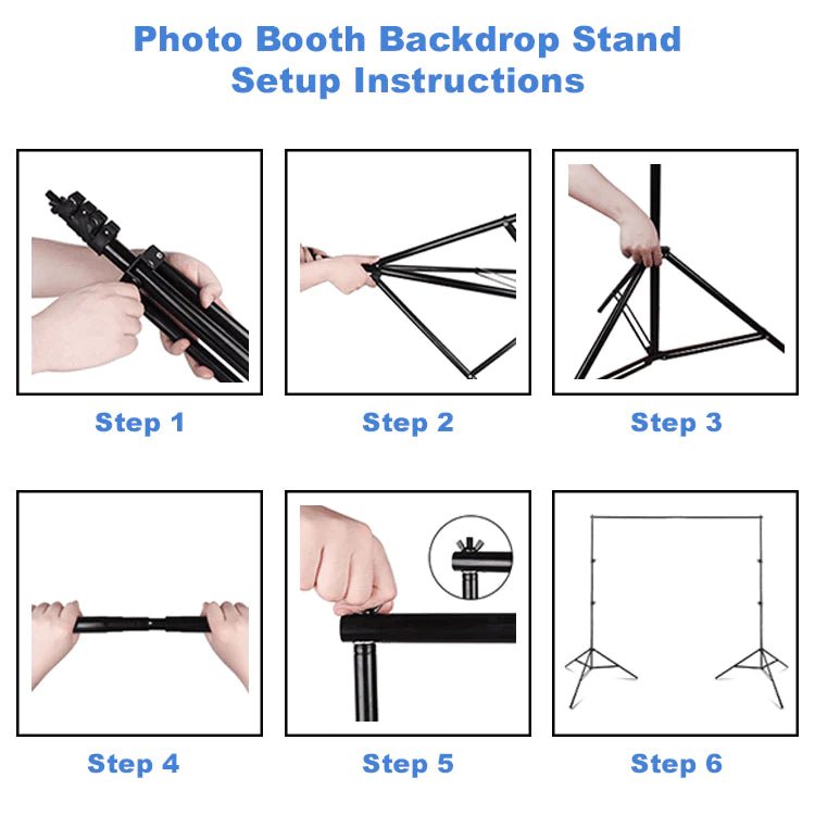 Curtain Photo Booth Backdrop - Pixilated