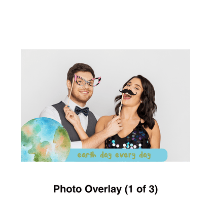 Earth Photo Booth Theme - Pixilated