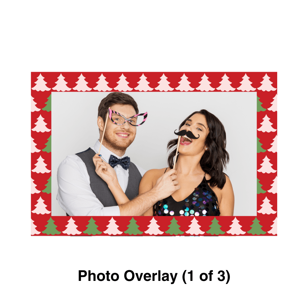 Gift Wrap Photo Booth Theme - Pixilated
