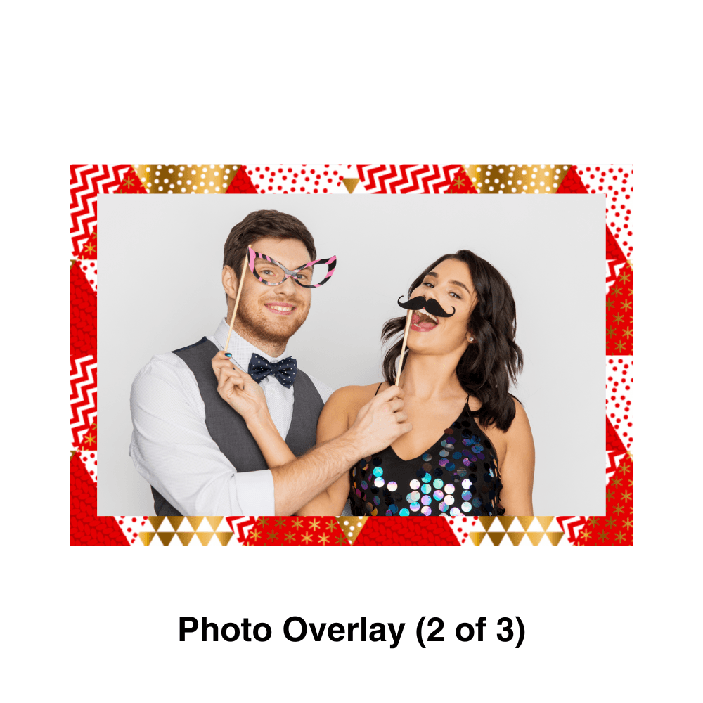 Gift Wrap Photo Booth Theme - Pixilated