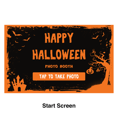 Halloween Photo Booth Theme - Pixilated