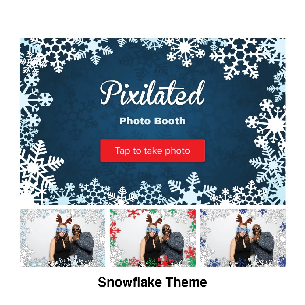 Holiday Essentials Photo Booth Bundle - Pixilated