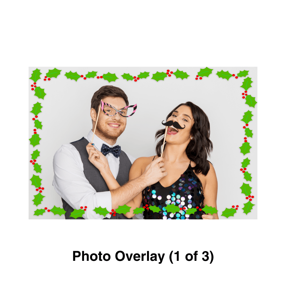 Holly Photo Booth Theme - Pixilated
