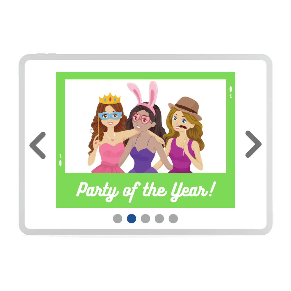 Realtime Live Photo Booth Slideshow Display – Pixilated