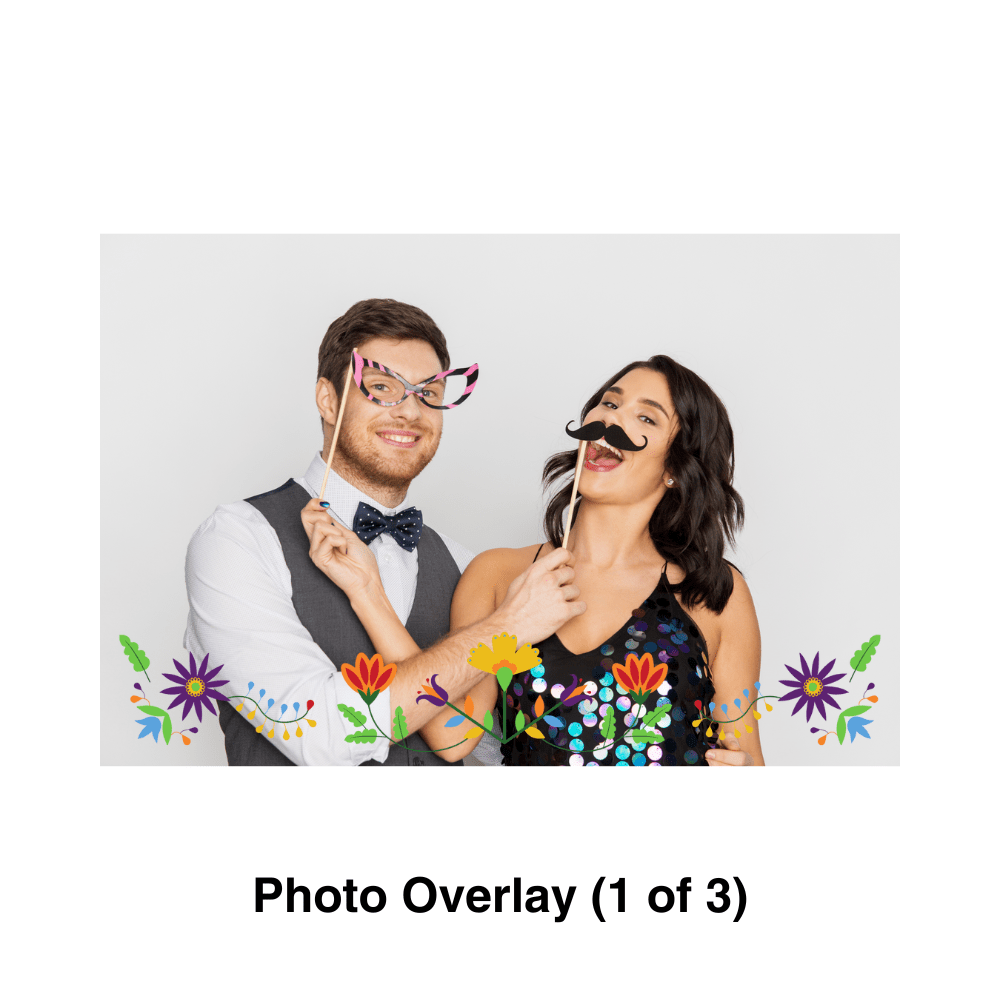Mexico Photo Booth Theme - Pixilated