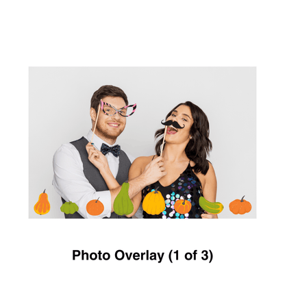Pumpkin Patch Photo Booth Theme - Pixilated