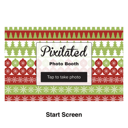 Ribbon Photo Booth Theme - Pixilated