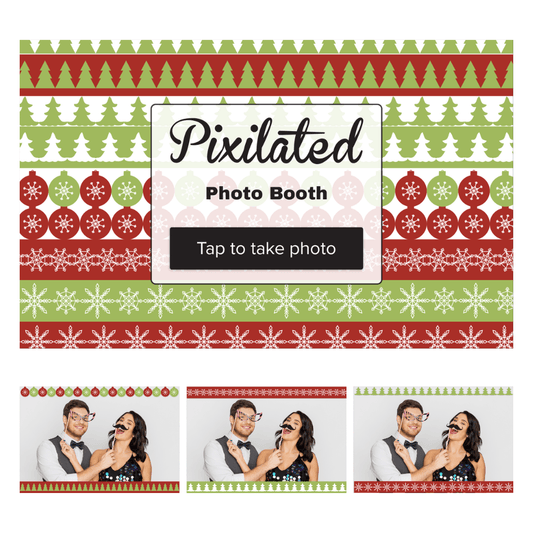 Ribbon Photo Booth Theme - Pixilated