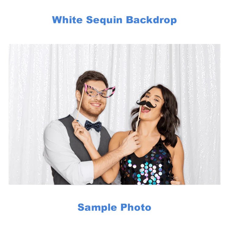 Sequin Photo Booth Backdrop - Pixilated