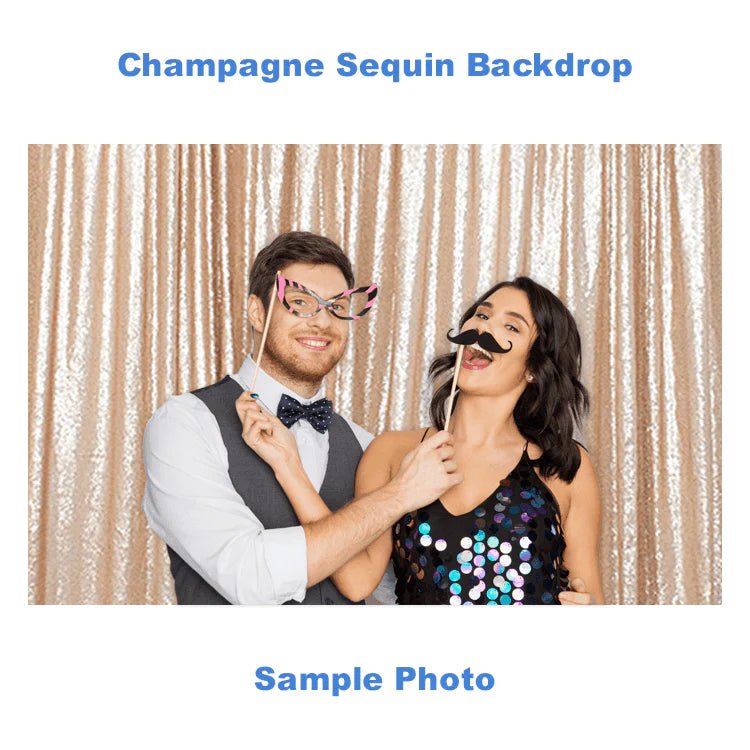 Sequin Photo Booth Backdrop - Pixilated