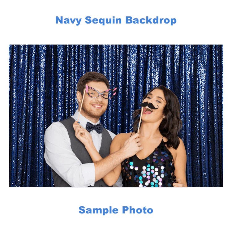 Sequin Photo Booth Backdrop - Pixilated