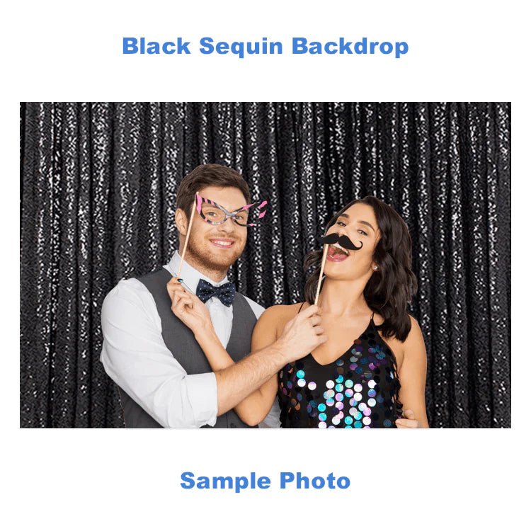 Sequin Photo Booth Backdrop - Pixilated