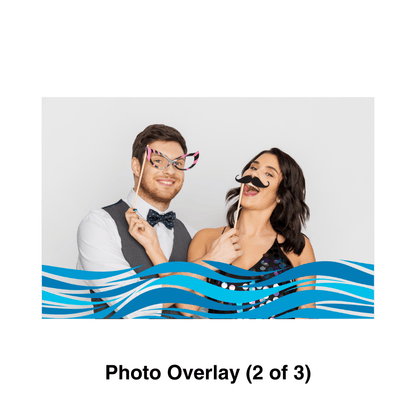 Summertime Photo Booth Theme - Pixilated
