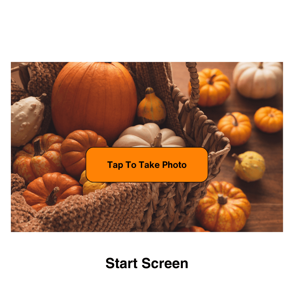 Thanksgiving Photo Booth Theme - Pixilated
