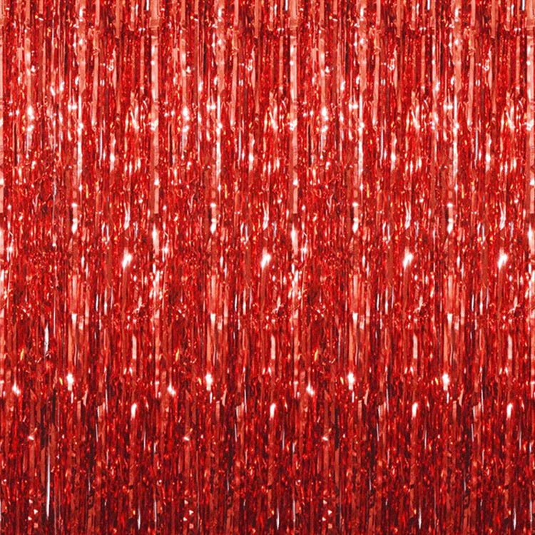 Tinsel Photo Booth Backdrop - Pixilated