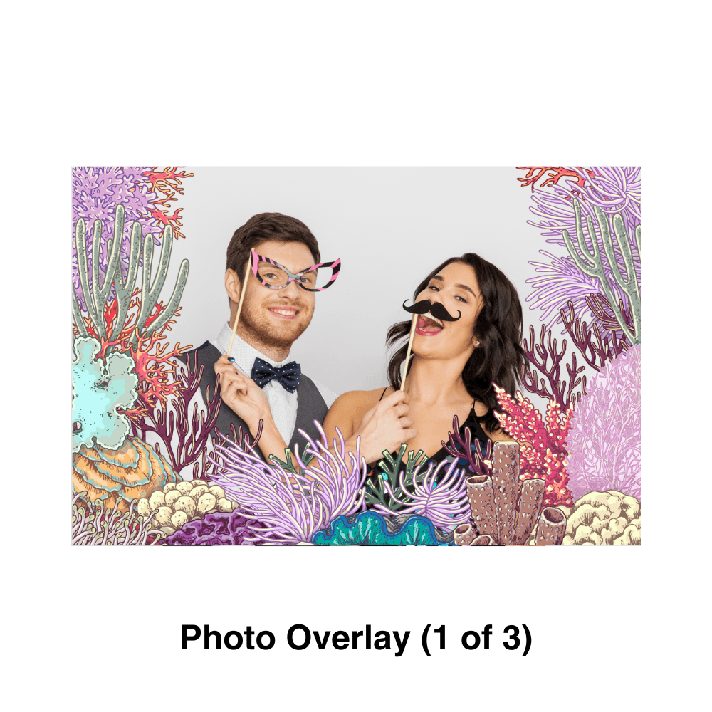 Under The Sea Photo Booth Theme - Pixilated