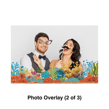 Under The Sea Photo Booth Theme - Pixilated