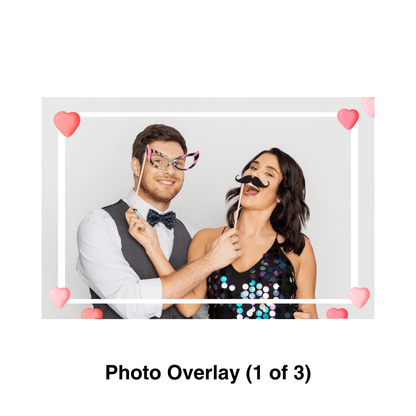 Valentine's Day Photo Booth Theme - Pixilated