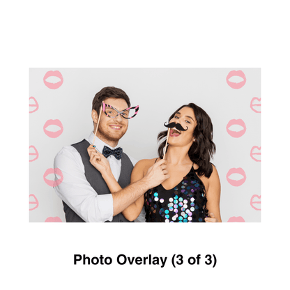 Valentine's Day Photo Booth Theme - Pixilated