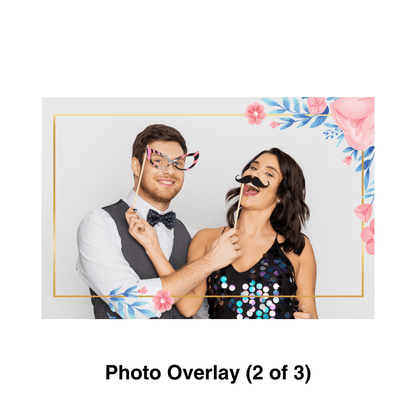 Whimsical Wedding Photo Booth Theme - Pixilated